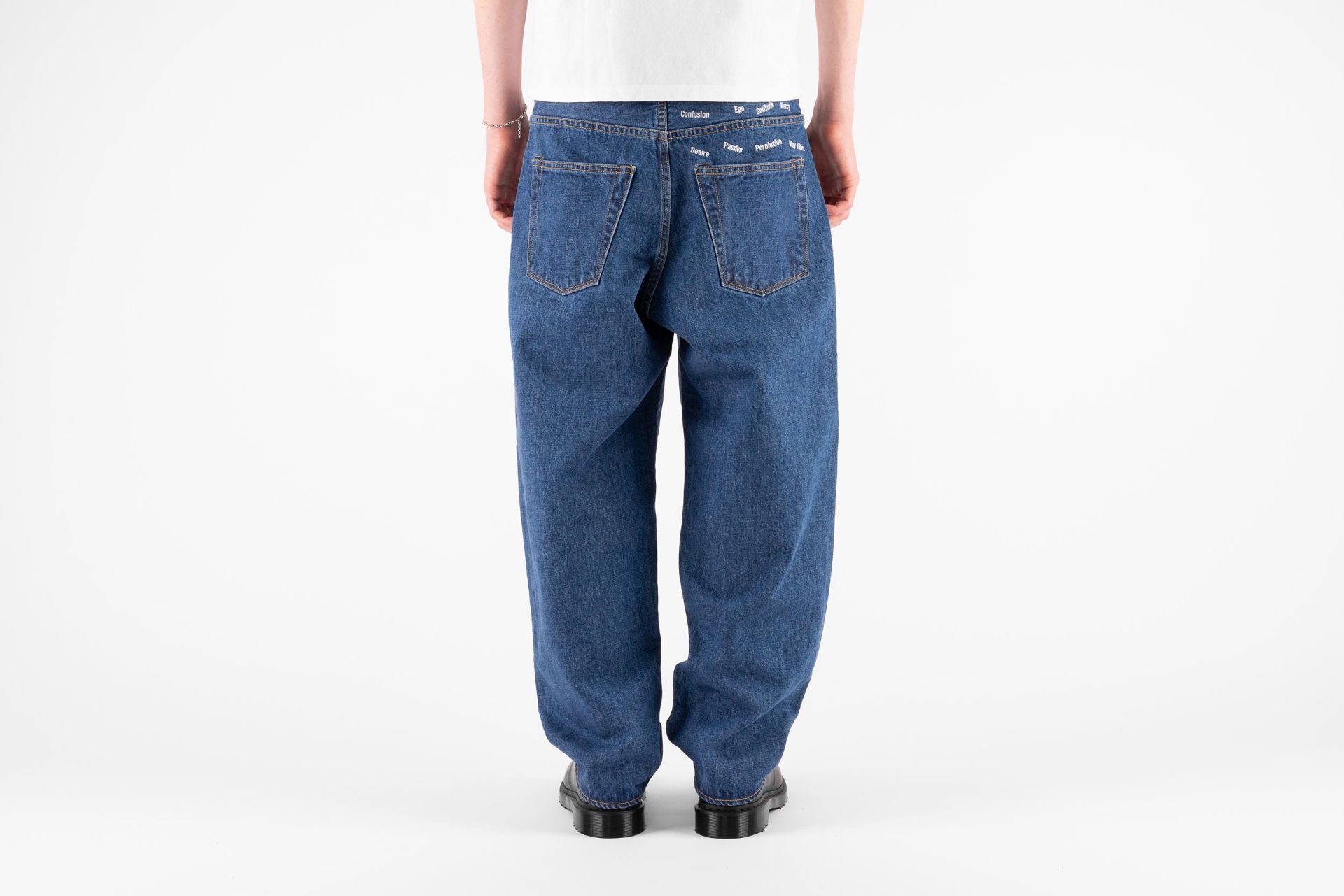 WTAPS BLUES STRAIGHT / TROUSERS / COTTON. DENIM